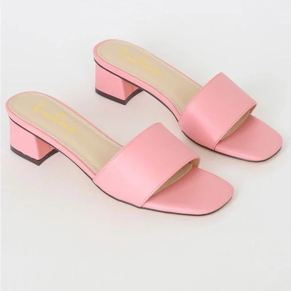 Lulus Mule Block Heel - Picture 9 of 9